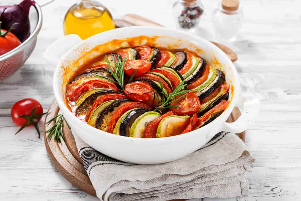 canned zucchini and tomatoes can make a traditional dish